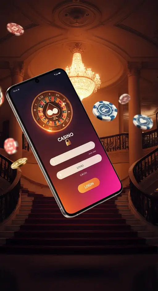 Die sichere Login-Maske von Lucky Block Casino mit Feldern für E-Mail und Passwort, um den schnellen Zugang zu Ihrem Spielerkonto zu gewährleisten.