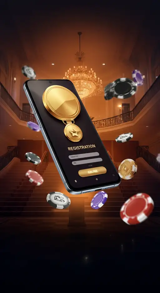 Screenshot des Registrierungsformulars von Lucky Block Casino mit Eingabefeldern für E-Mail, Benutzername und Passwort